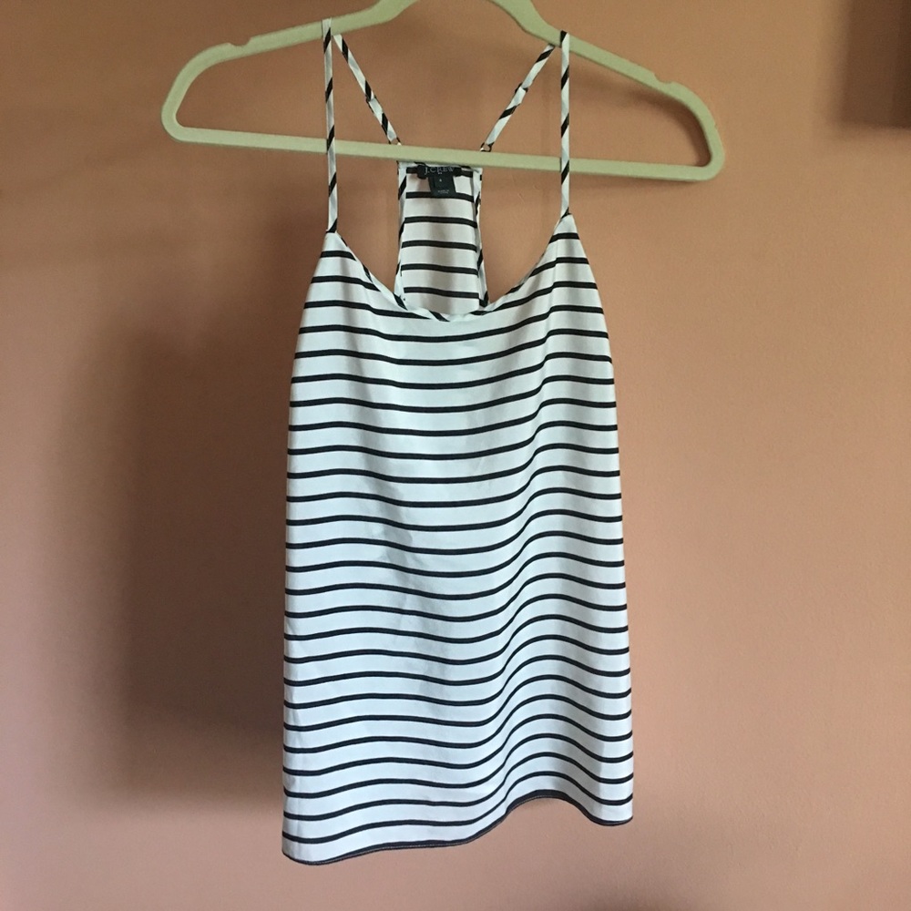 J Crew factory racer back tank